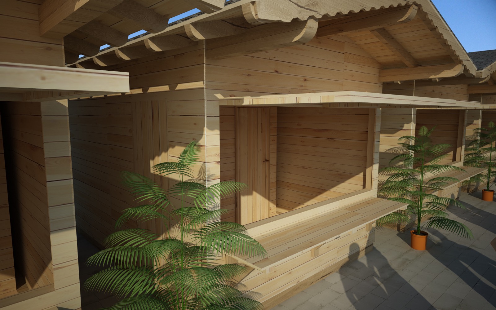 CABANUTE LEMN — 16