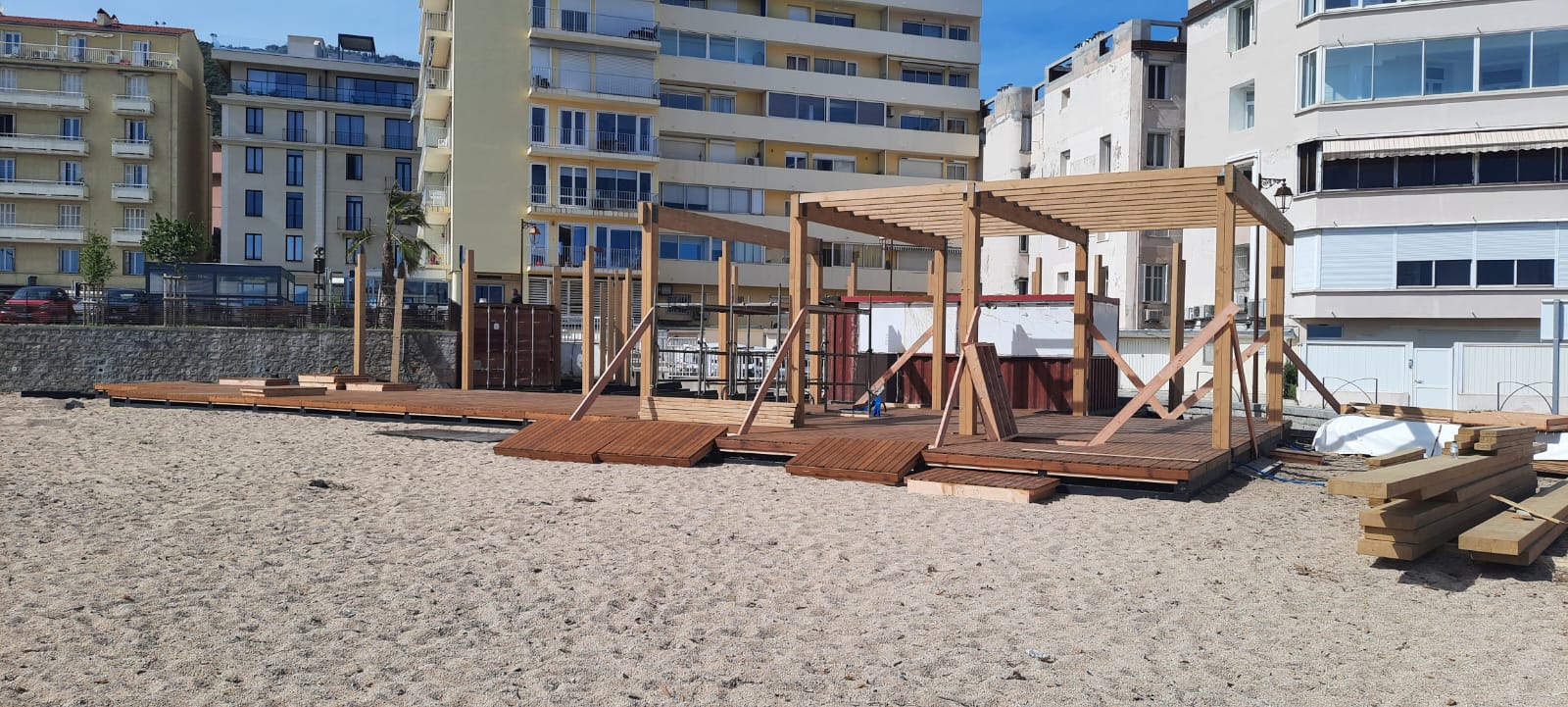 Terasă pe plajă Vela Bianca — 7